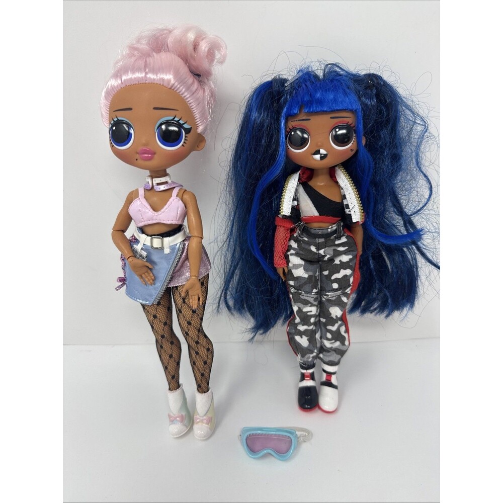 LOL OMG Amazing Surprise Doll Set - Downtown BB/ Uptown Girl with outfits